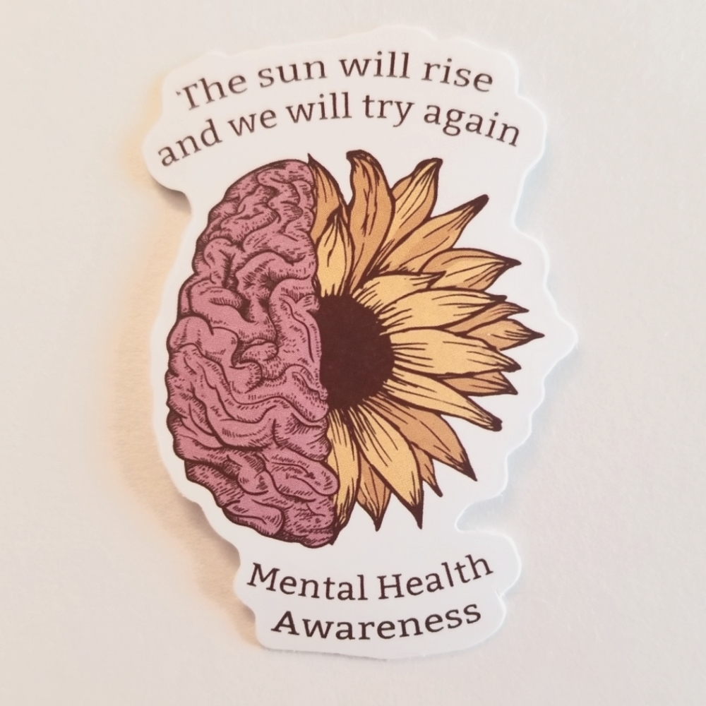 10/$10 Mental Health Awareness Sticker
